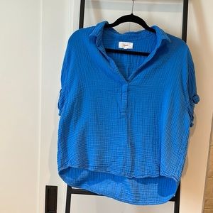 Xirena, Cruz blue top, size small